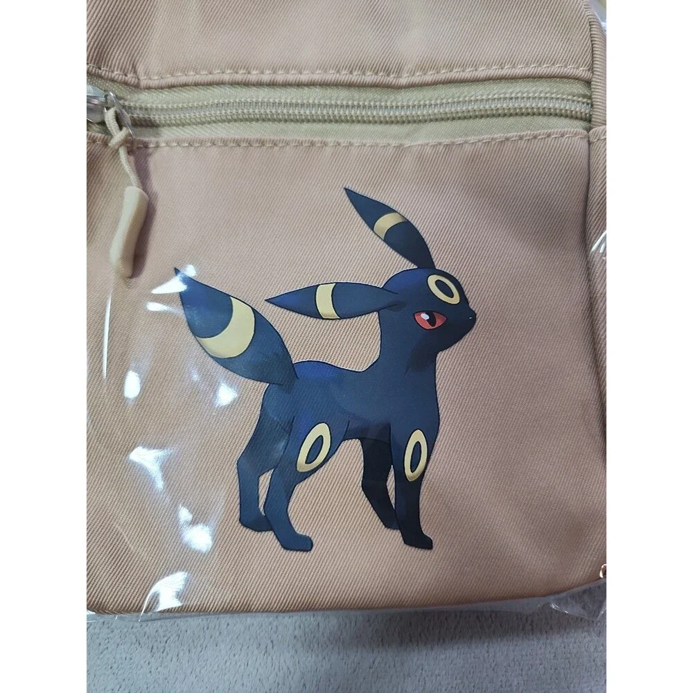Pokémon Umbreon Tan Crossbody Bag - Eeveelution Anime Shoulder Bag